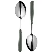 Mary Berry Set Of 2 Serving Spoons Sea Green