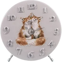 Wrendale Designs 'Contentment' Fox Mantel Clock