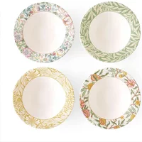 Morris & Co Mixed Set of 4 19cm Cereal Bowls
