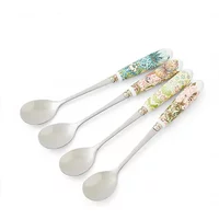 Morris & Co Set of 4 Tea Spoons