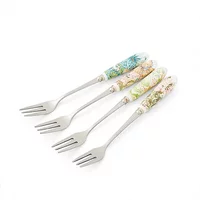 Morris & Co Set of 4 Pastry Forks