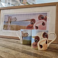 Lucy's Farm Coast Path Moo Cow Regular Mug