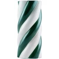 Que Rico Amor Del Color Green/White Camila Vase