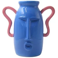 Que Rico Amor Del Color Large Blue Federico Vase