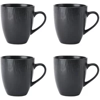 Mikasa Jardin Midnight Set of 4 420ml Mugs