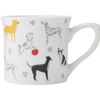 Mikasa Dog 250ml Fluted Mug