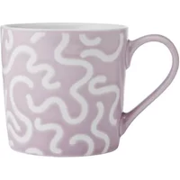 Mikasa Textured Purple Swirl 360ml Mug