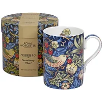 Morris & Co Strawberry Thief Indigo / Mineral Mug