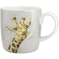 Wrendale Designs 'Flowers' Giraffe Large Mug