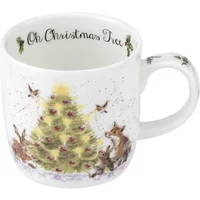 Wrendale Designs 'Oh Christmas Tree' Woodland Animal Mug