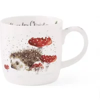 Wrendale Designs 'Home For Christmas' Hedgehog Mug