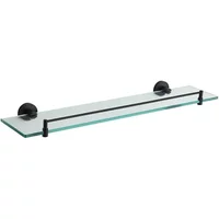 Showerdrape Modernity Black Wall Mounted Vanity Shelf
