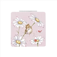 Wrendale Designs 'Oops A Daisy' Mouse Compact Mirror
