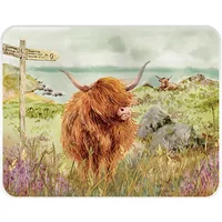 National Trust Highland Cattle Medium 30 x 40cm Worktop Protector