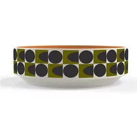 Orla Kiely Spot Square Orange Oval Fruit Bowl