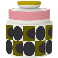 Orla Kiely Spot Square Pink Oval Storage Jar