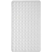 Showerdrape Orbit White Anti-Slip 70 x 40cm Bath Mat