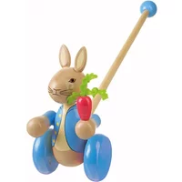Orange Tree Toys Peter Rabbit Push Along Wooden Toy