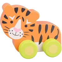 Orange Tree Toys Tiger First Push Toy Wooden Toy