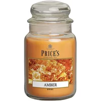 Prices Fragrance Collection Amber Large Jar Candle