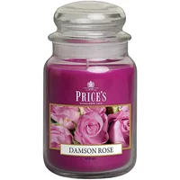 Prices Fragrance Collection Damson Rose Large Jar Candle