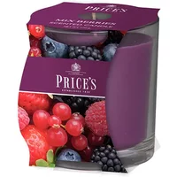 Prices Fragrance Collection Mixed Berries Cluster Jar Candle