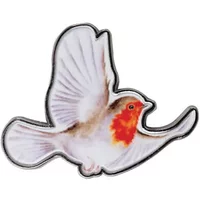 Wrendale Designs 'Flying Robin' Robin Pin Badge