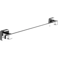 Showerdrape Pushloc Stainless Steel Suction Wall Mounted 43cm Towel Rail