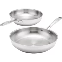 Stellar 7000 Profile Twin Stainless Steel Frypan Set