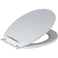 Showerdrape Prima White Quick Release Soft-Close Lightweight Toilet Seat