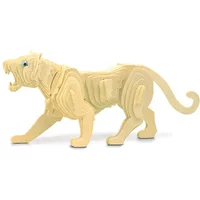 Quay Woodcraft Construction Kit Tiger