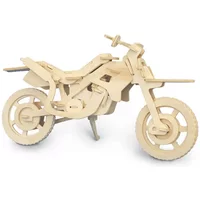 Quay Woodcraft Construction Kit Cross-Country Motorbike