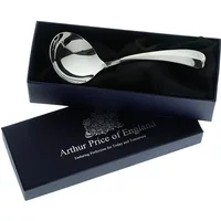 Arthur Price of England Sovereign Stainless Steel Cream Ladle Rattail