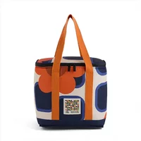 Orla Kiely for Regatta Giant Square Flower Orange 12L Coolbag