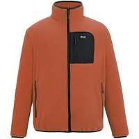 Regatta Mens Frankie Full Zip Fleece Brick Black