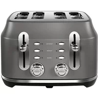 Rangemaster Classic Matt Grey 4 Slice Toaster