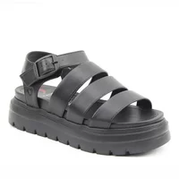 Heavenly Feet Black Saffron Storm Sandals