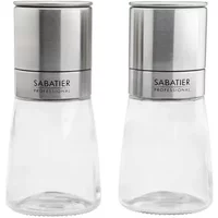 Sabatier Professional Marseille 14cm Set Of 2 Salt & Pepper & Spice Mills