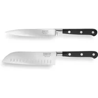 Sabatier Professional 2 Piece Utility & Santoku Knife Set