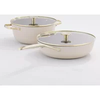 Stellar Cast Light Clay Cookware Duo