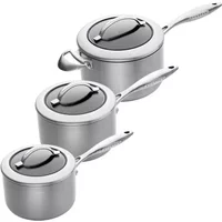 Scanpan CTX 3 Piece Saucepan Set