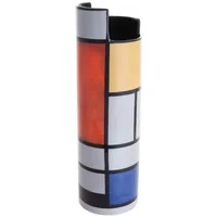 John Beswick Mondrian Composition with Large Red Plane Vase