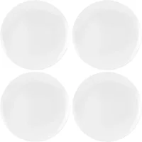 Royal Worcester Serendipity White Set of 4 Coupe Plates 27cm