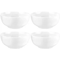 Royal Worcester Serendipity White Set of 4 Coupe Bowls 15cm