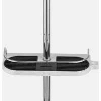 Showerdrape Shower Rail Storage Shelf Caddy