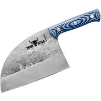 Samura Mad Bull 18cm Serbian Chef’s Knife with Black & Blue Handle