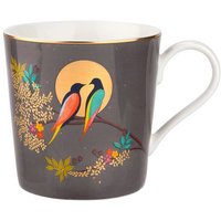 Sara Miller Chelsea Collection Dark Grey Mug