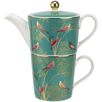 Sara Miller Chelsea Collection Tea for One Green