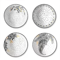 Sara Miller Artisanne Noir Set of 4 Medium Bowls