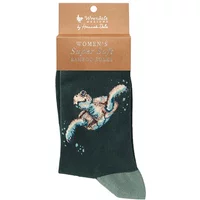 Wrendale Designs 'Swimming School' Turtle Socks Size 4-7